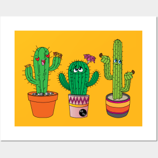 Brown Thumb Cactus Posters and Art